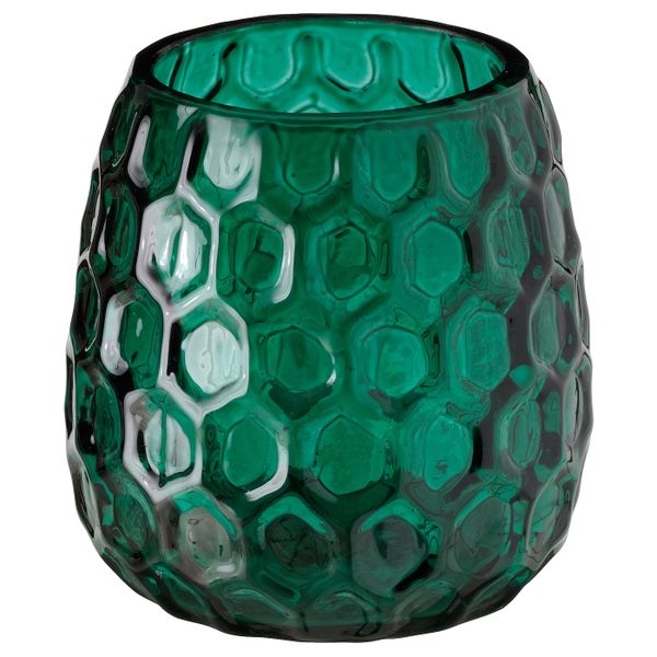 Подсвечник, зеленый 7 см IKEA BESKAFFAD БЕСКАФФАД 605.018.67 - фото 1