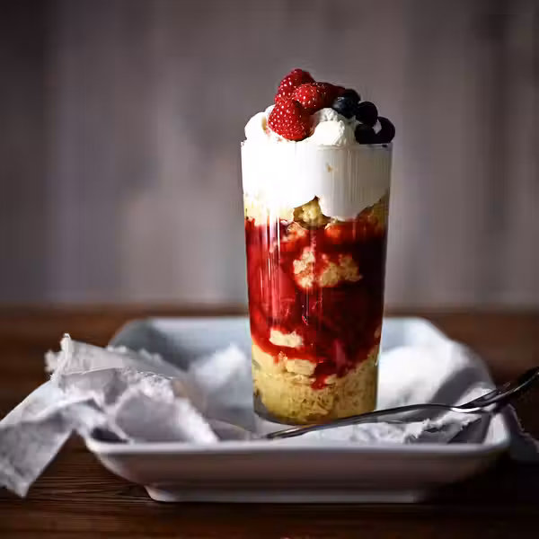 GODIS Стакан - прозрачное стекло 40 сл - схема-чертеж с размерами