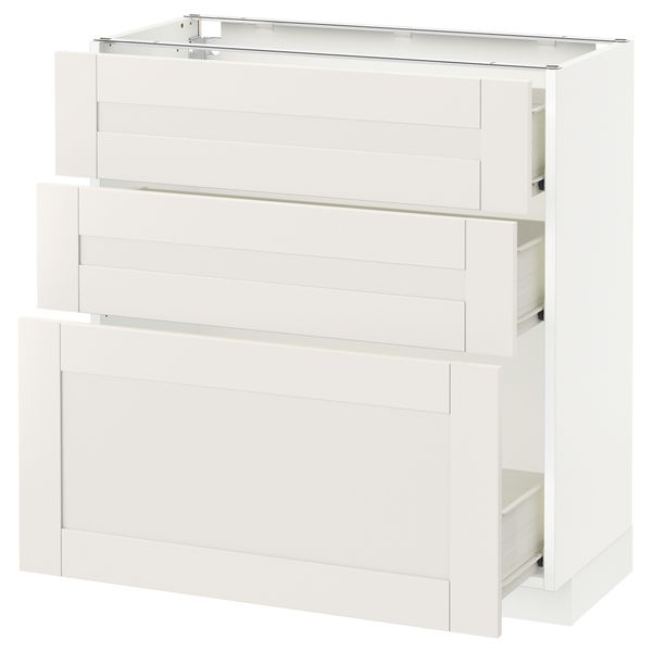 IKEA, вид спереди - схема-чертеж с размерами