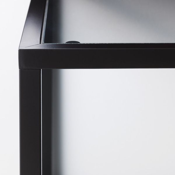 Комплект столов, 2 шт, черно-коричневый/стекло 90x50 см IKEA VITTSJÖ ВИТШЁ 803.833.06 - фото 6
