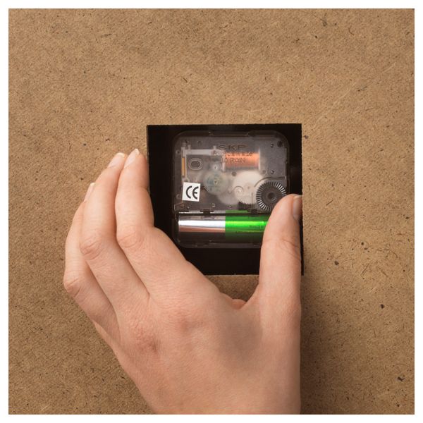 Настенные часы БРАВУР, черный - фото 3