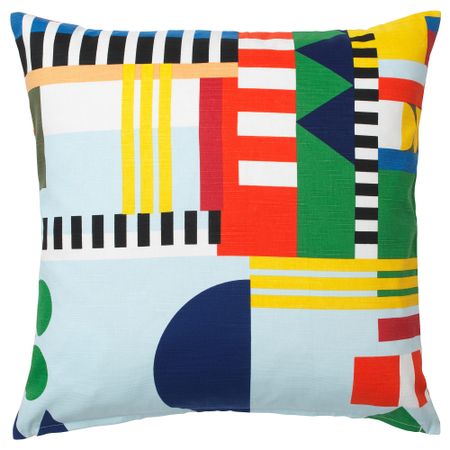 Чехол на подушку ОВЕРАЛЛЬТ, разноцветный (50x50 см)