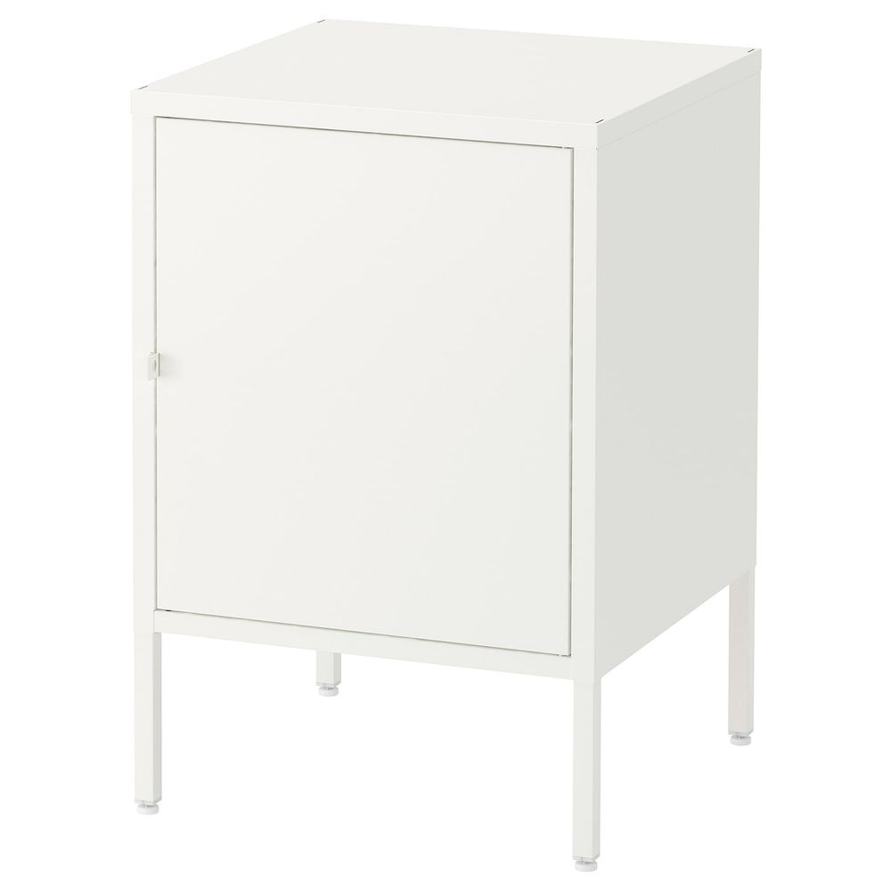 Комбинация для хранения с дверцами, белый 45x47x67 см IKEA HÄLLAN ХЭЛЛАН 492.913.14 - фото 1