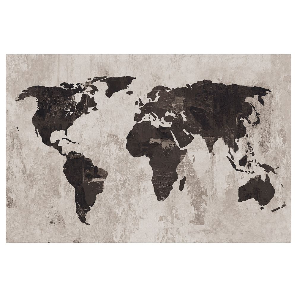 Картина, Карта мира III 118x78 см IKEA PJÄTTERYD ПЬЕТТЕРИД 004.860.30 - фото 1