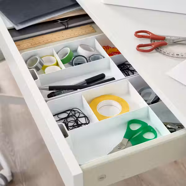 KUGGIS Вставка с 5 отделениями - белый - фото 5