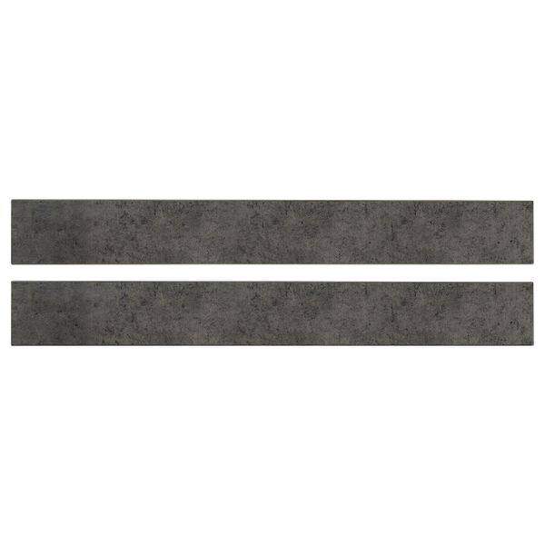 Фронтальная панель ящика, темно-серый под бетон 80x10 см IKEA KALHYTTAN КАЛЬХЮТТАН 605.217.52 - фото 1