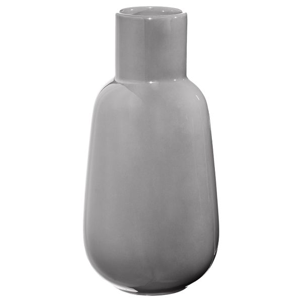 Ваза, серый 26 см IKEA FNITTRIG ФНИТТРИГ 704.795.16 - фото 1