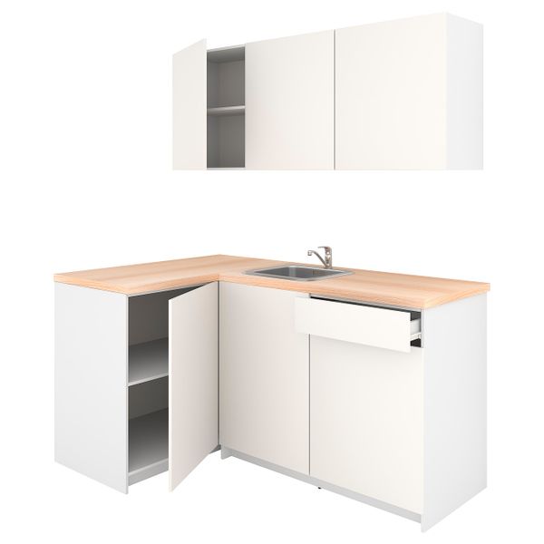 Кухня, белый 120x180x220 см IKEA KNOXHULT КНОКСХУЛЬТ 694.045.98 - фото 1