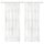 Гардины, 2 шт., белый 145x300 см IKEA NINNI TRÅD НИННИ ТРОД 702.632.29