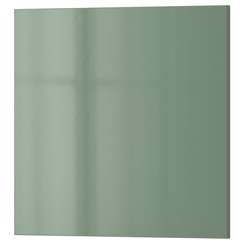 Дверь КАЛЛАРП, глянцевый светло-зеленый - фото 1