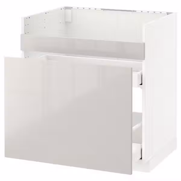 METOD Напол шк д/мойки ХАВСЕН/3фасада/2ящ - фото 1