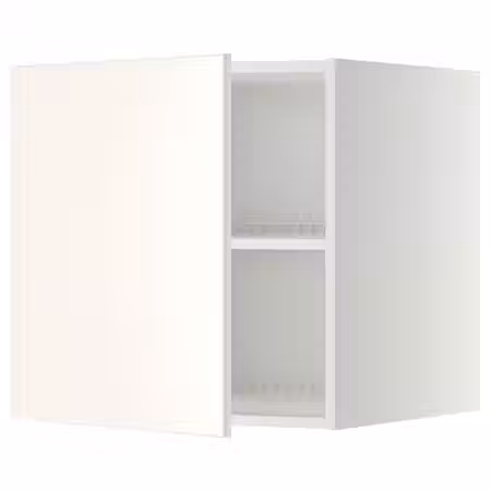 METOD Верхний шкаф д/холодильн/морозильн - белый/Veddinge белый 60x60 см
