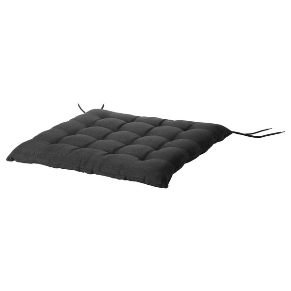 Подушка на садовый стул ХОЛЛО, черный (50x50 см) - фото 1