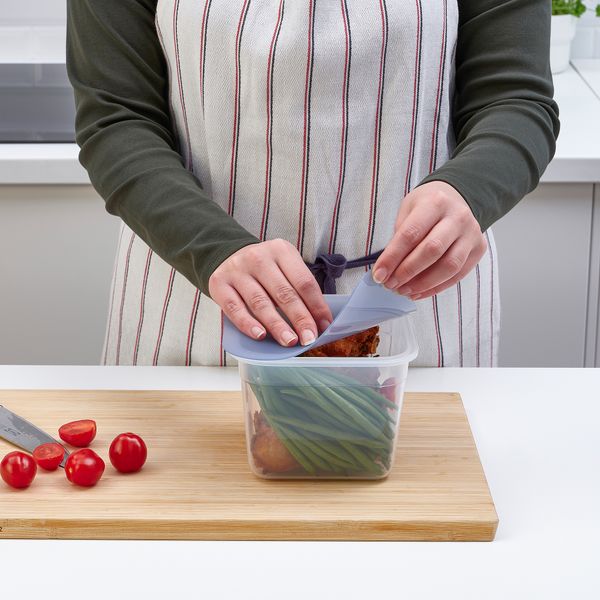 Контейнер для продуктов с крышкой, 1.4 l IKEA IKEA 365 + HJÄLTE ИКЕА 365 + ЙЭЛТЕ 492.767.90 - схема-чертеж с размерами