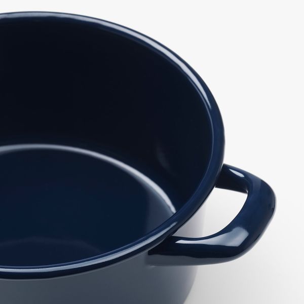 Кастрюля с крышкой, эмалированная сталь 3 л IKEA VARDAGEN ВАРДАГЕН 803.911.27 - фото 4