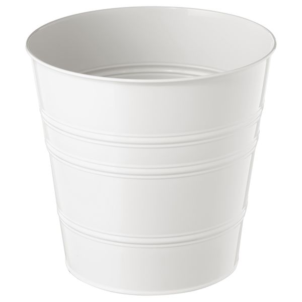 Кашпо СОККЕР, д/дома/улицы белый - фото 1