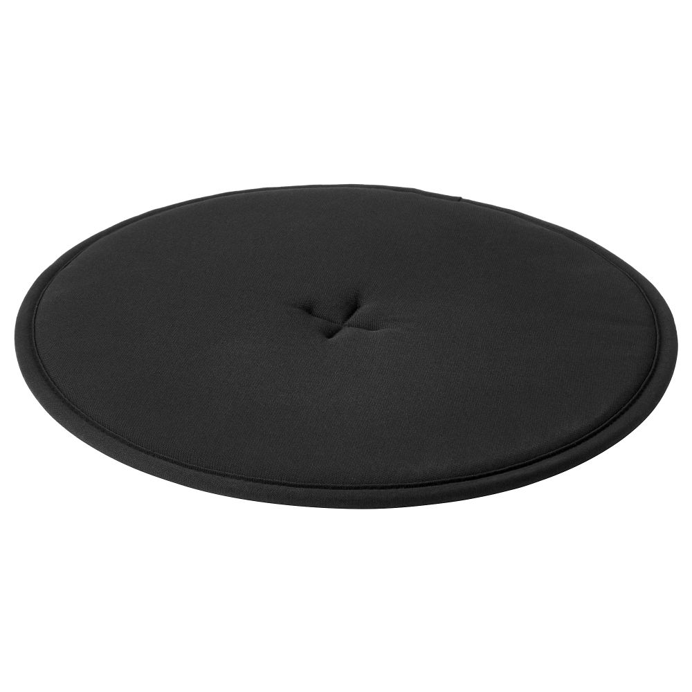 Подушка на стул, черный, 36 см IKEA STRÅFLY СТРОФЛИ 704.792.05 - фото 1