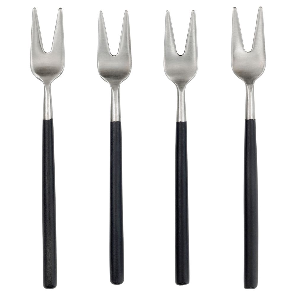 Салатная/десертная вилка СИТТНИНГ, черный - фото 1