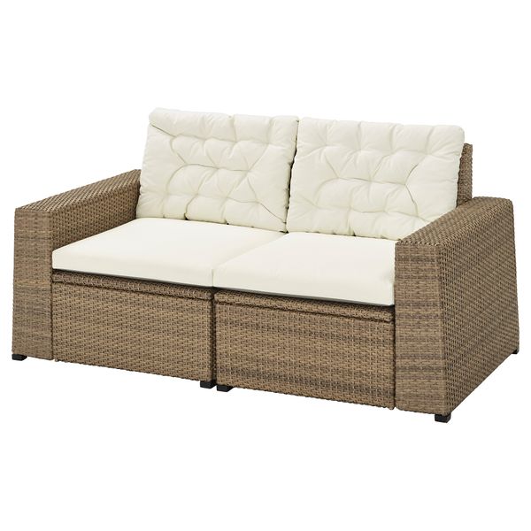 2-местный модульный диван, садовый, 161x82x84 cm IKEA SOLLERÖN СОЛЛЕРОН 493.032.08 - фото 1