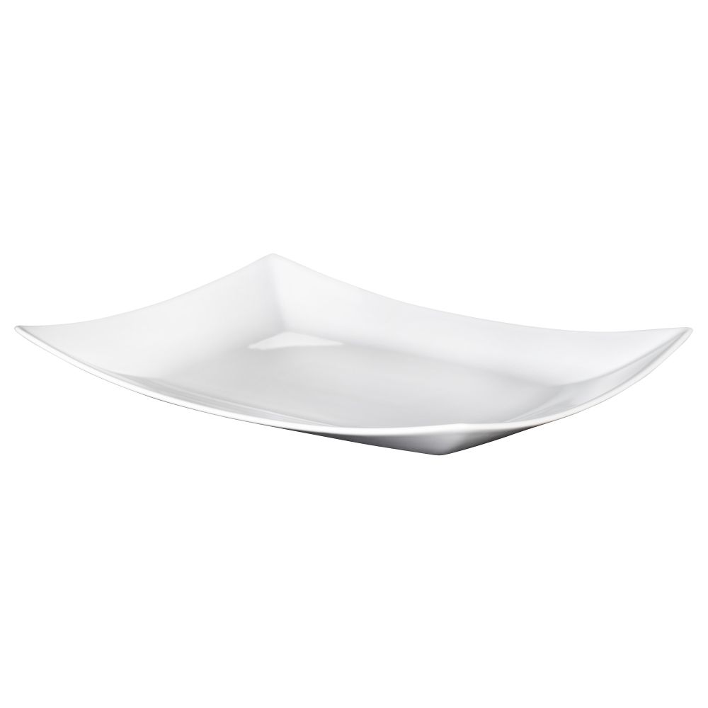 Тарелка МИНДИГ, белый (31x25 см) - фото 1