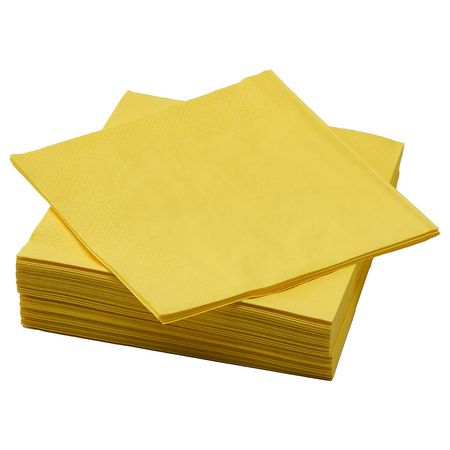 FANTASTISK Салфетка бумажная - желтый 40x40 см