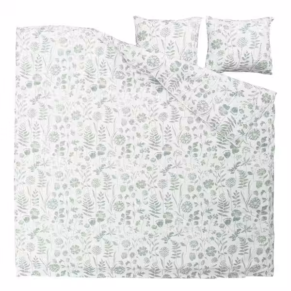 NÅLBJÖRNBÄR Пододеяльник и 2 наволочки - схема-чертеж с размерами