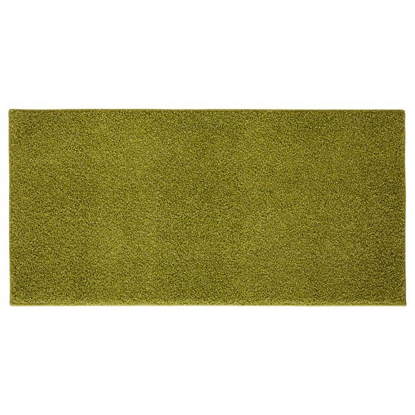 Ковер, длинный ворс, светло-зеленый 57x120 см IKEA ALLERSLEV АЛЛЕРСЛЕВ 303.075.17 - фото 1