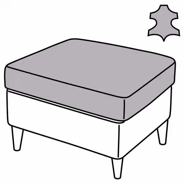 STRANDMON Кресло с табуретом для ног - Grann/Bomstad темно-коричневый фото товара