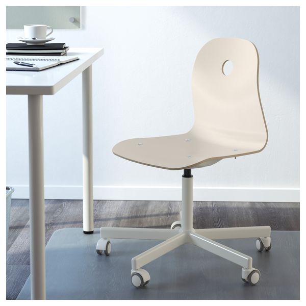 Рабочий стул ВОГСБЕРГ / СПОРРЕН, белый - фото 2