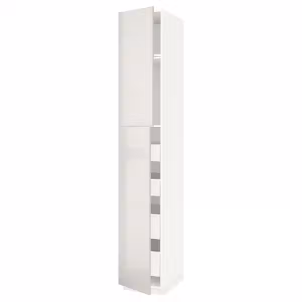 METOD / MAXIMERA Высокий шкаф/2дверцы/4ящика - фото 1