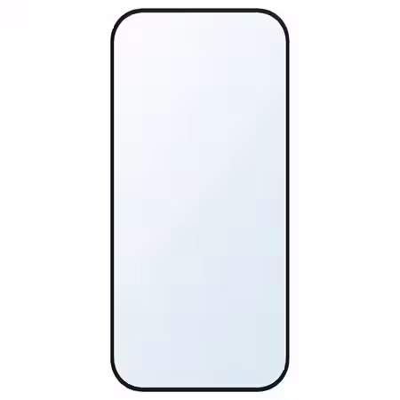 LINDBYN Зеркало - чёрный 28x60 см