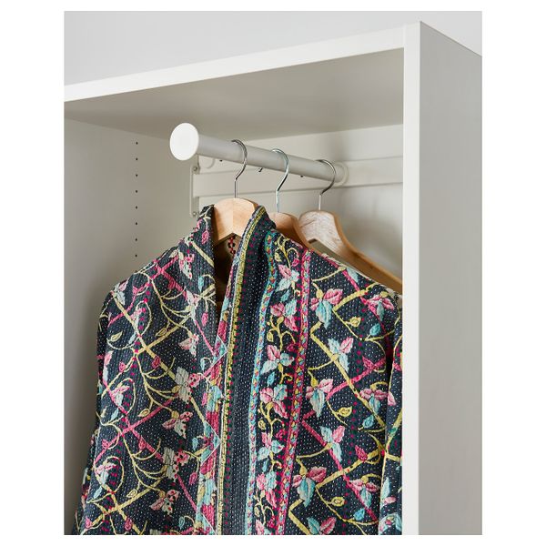 Выдвижная платяная штанга, белый 60x40 см IKEA ХЭЛПА 003.861.01 - схема-чертеж с размерами