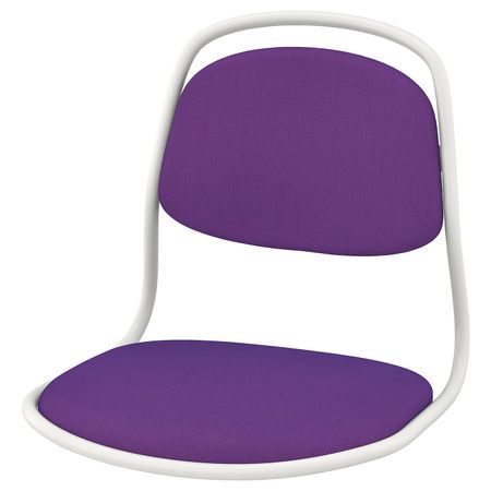 Сиденье со спинкой, белый/Висле фиолетовый IKEA ÖRFJÄLL ОРФЬЕЛЛЬ 604.263.16
