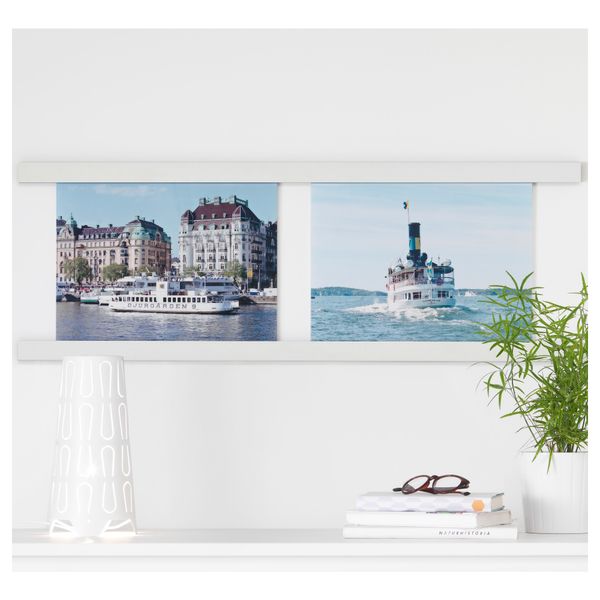 Рама для 3 картин НЭСВИКЕН, белый (101.7x45.9 см) - фото 3