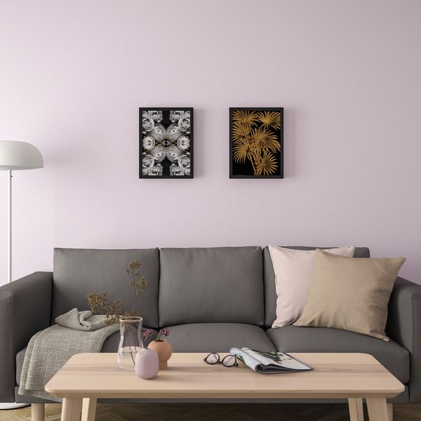 Постер, Тропический след, 30x40 см IKEA DRÖMBILD ДРЁМБИЛЬД 204.361.38 - схема-чертеж с размерами