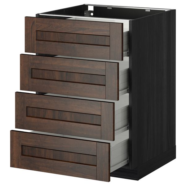 IKEA, вид спереди - схема-чертеж с размерами