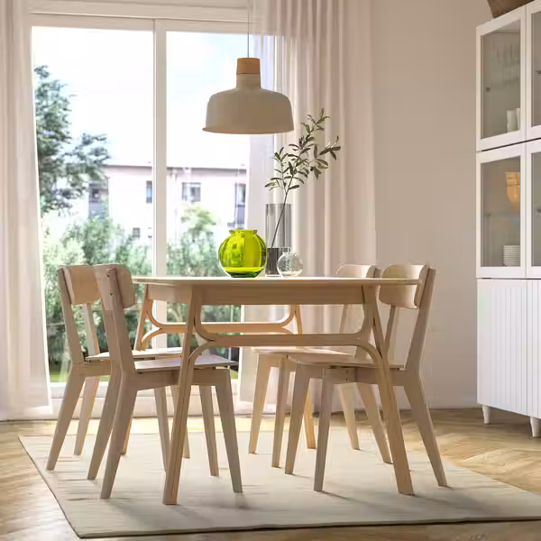 TIDTABELL ТИДТАБЕЛЛ Ковер, безворсовый - бежевый 170x240 см - фото 2