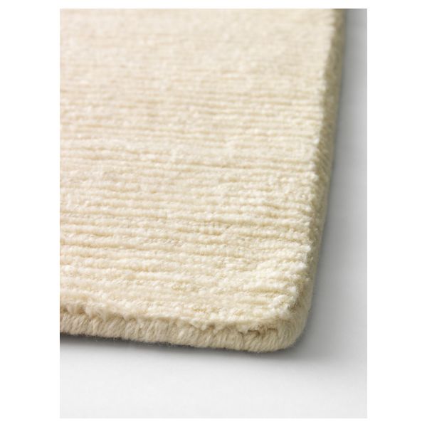 Ковер, короткий ворс АЛЬМСТЕД, белый с оттенком ручная работа белый с оттенком - фото 2