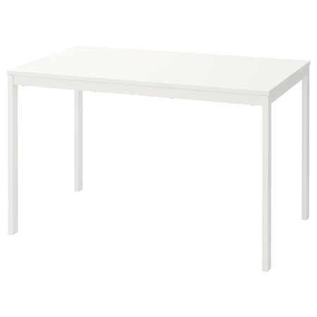 Раздвижной стол, белый 120/180x75 см IKEA VANGSTA ВАНГСТА 503.615.65