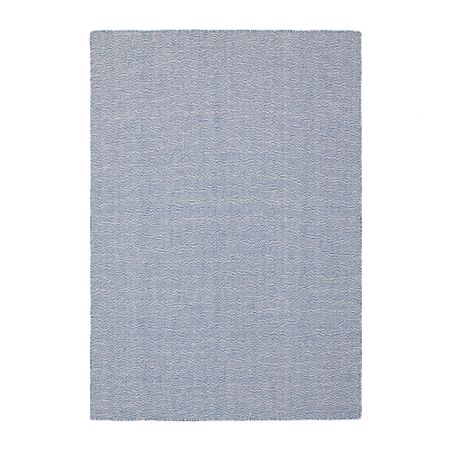 Ковер, безворсовый, 133x195 см, ручная работа синий IKEA LOVRUP 304.385.42