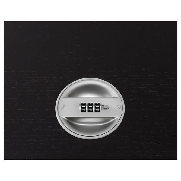 Шкаф с раздвижными дверцами ГАЛАНТ, черно-коричневый (160x120 см) - фото 4