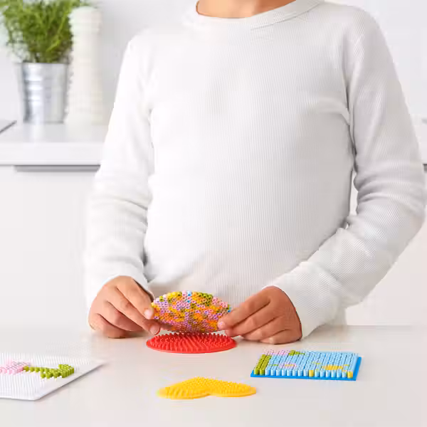 PYSSLA Плато для мозаики,4 штуки - разные цвета - схема-чертеж с размерами