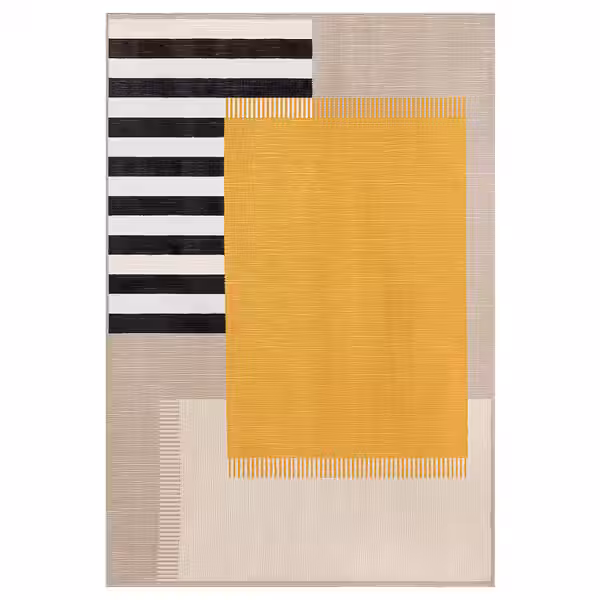 ELSYSTEM ЭЛСИСТЕМ Ковер, короткий ворс - разноцветный 133x195 см - фото 2