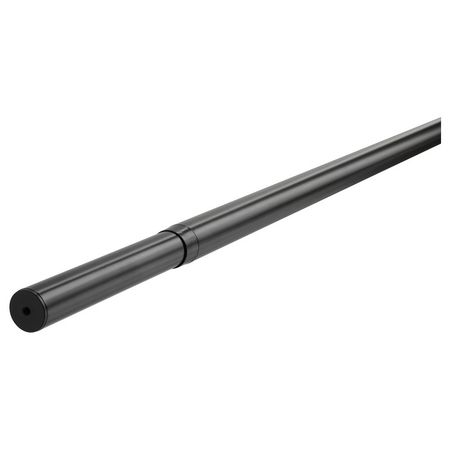 HUGAD Карниз гардинный - чёрный 120-210 см