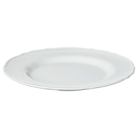 Тарелка десертная, 22 см, белый IKEA UPPLAGA УППЛАГА 004.652.16