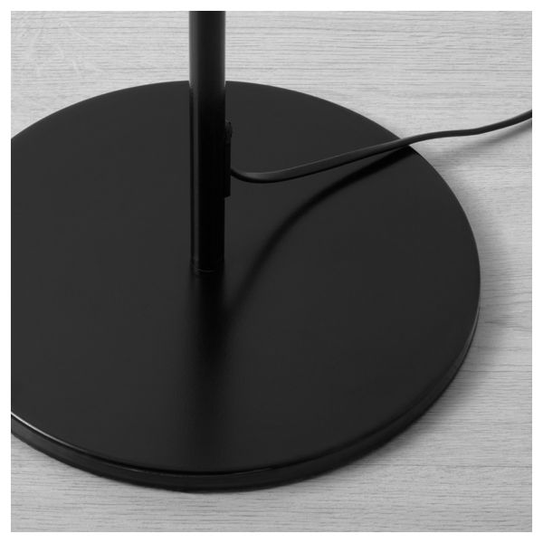 Основание напольный светильник РОДД, черный - схема-чертеж с размерами