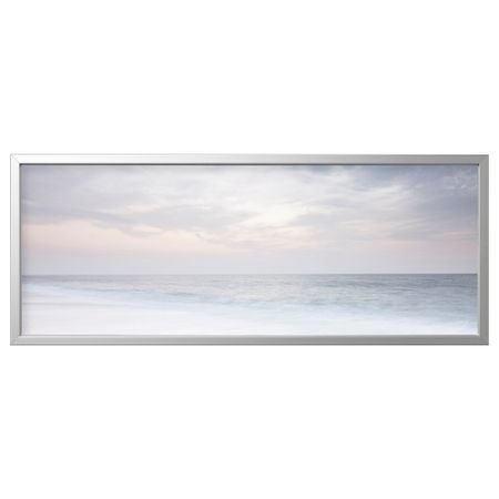 Картина с рамой, Океанский штиль, цвет алюминия, 140x56 см IKEA BJÖRKSTA БЬЁРКСТА 894.168.35