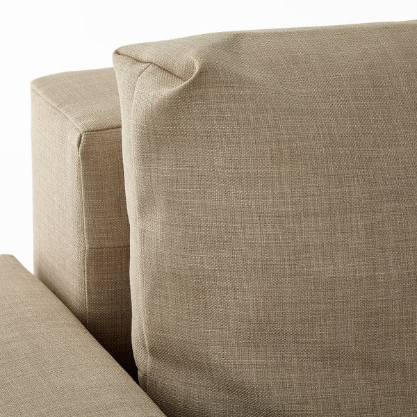 Угловой диван-кровать с отделением для/хран, Шифтебу бежевый IKEA FRIHETEN ФРИХЕТЭН 304.191.43 - фото 8