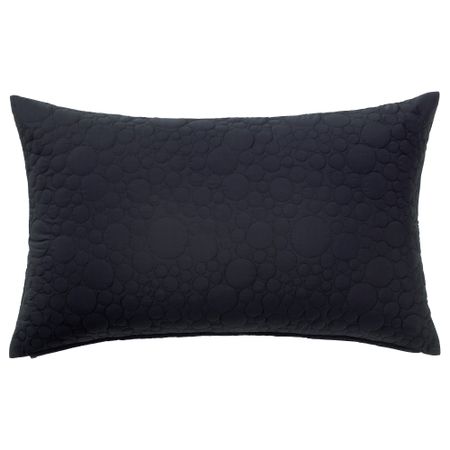 Чехол на подушку СКОГСЕК, черный (40x65 см)