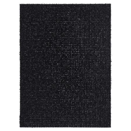 Придверный коврик ИДБИ, д/дома/улицы черный черный (58x79 см)